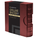 Cornerstone Large Capacity 4 D-Ring Binder & Slip Case (Burgundy)
