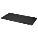 Desk Mat with Stitched Trim - 14 x 24 (Black)