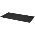 Desk Mat with Stitched Trim - 15.75 x 31.5 (Black)
