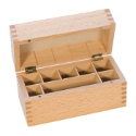 Large Test Acid Box - Capacity for 7 Bottles, Stones and Picks