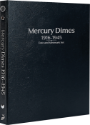 Mercury Dimes 1916-1945, Date & Mintmark Set P, D & S (Black)