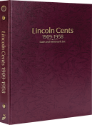 Lincoln Cents 1909-1958 Date & Mintmark Set Prestige Coin Album (Burgundy) 
