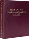 State, DC, and Territorial Quarters 1999-2009, Date & Mintmark Set P & D (Burgundy)
