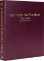 Kennedy Half Dollars 1964-1996, Date & Mintmark Set P, D & S (Burgundy)