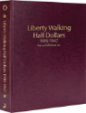 Liberty Walking Half Dollars 1916-1947, Date & Mintmark Set P, D & S (Burgundy)