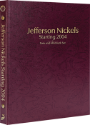 Jefferson Nickels Starting 2004, Date & Mintmark Set P, D & S (Burgundy)