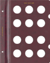 Blank Page, Half Dollar (Burgundy)