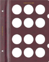 Blank Page, Large Dollar (Burgundy)