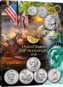 Official Whitman Folder - Single Mint 2026 - 250th America Celebration