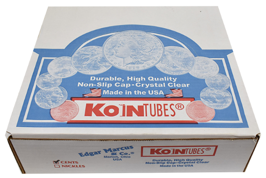 Edgar Marcus Cent Coin Tube