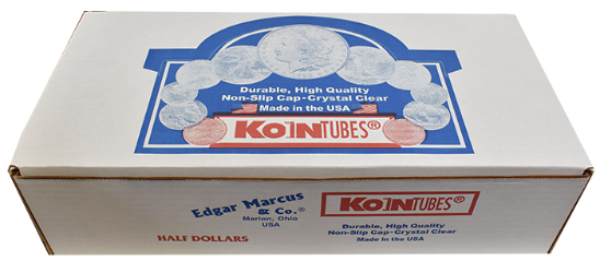 Edgar Marcus Half Dollar Coin Tube