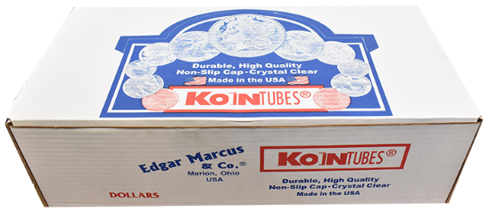 Edgar Marcus Large Dollar Coin Tube