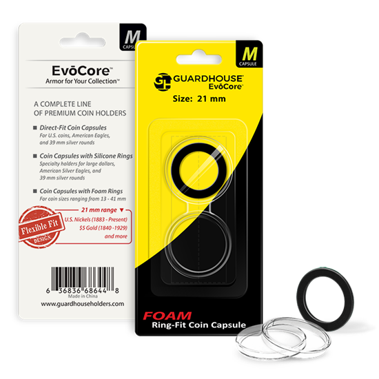 Evocore Foam Ring Retail Pack - 21mm