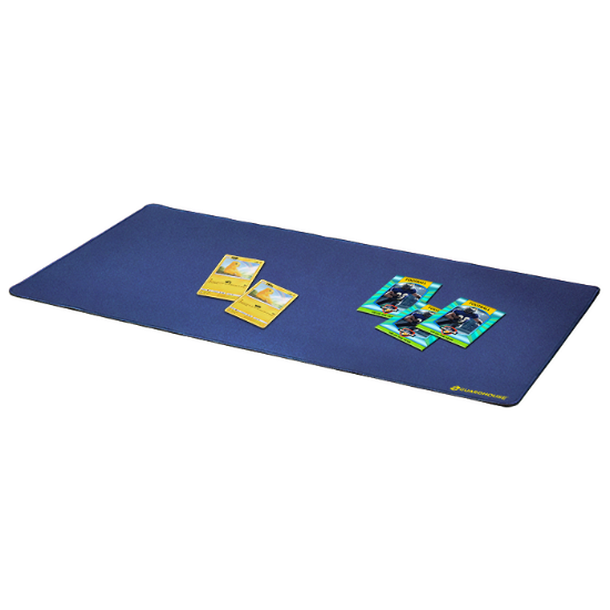 Desk Mat with Stitched Trim - 14 x 24 (Cobalt Blue)