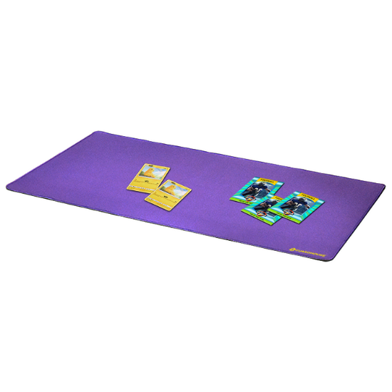 Desk Mat with Stitched Trim - 14 x 24 (Royal Purple)