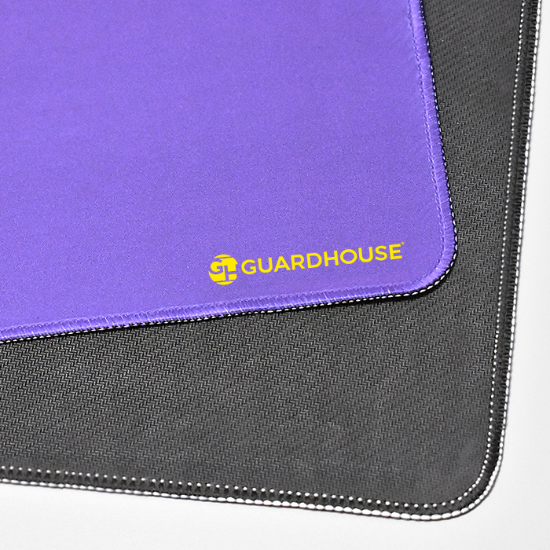 Desk Mat with Stitched Trim - 14 x 24 (Royal Purple)