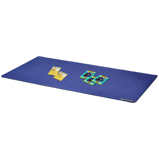 Desk Mat with Stitched Trim - 15.75 x 31.5  (Cobalt Blue)
