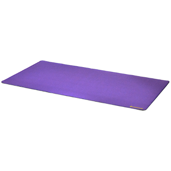 Desk Mat with Stitched Trim - 15.75 x 31.5 (Royal Purple)