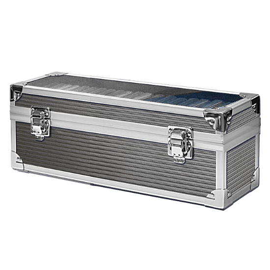 Falcon Series 20 Slab Box - Clear Top - Graphite - 668845