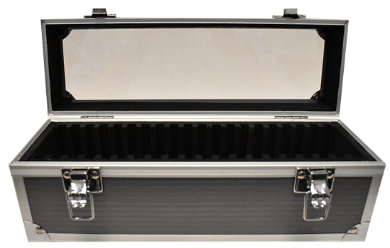 Falcon Series 20 Slab Box - Clear Top - Graphite - 668845
