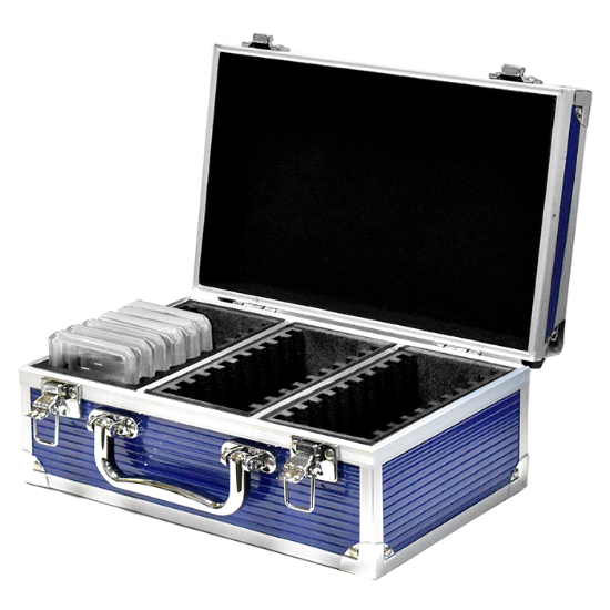 Falcon Series 30 Slab Box - Front Handle - Blue