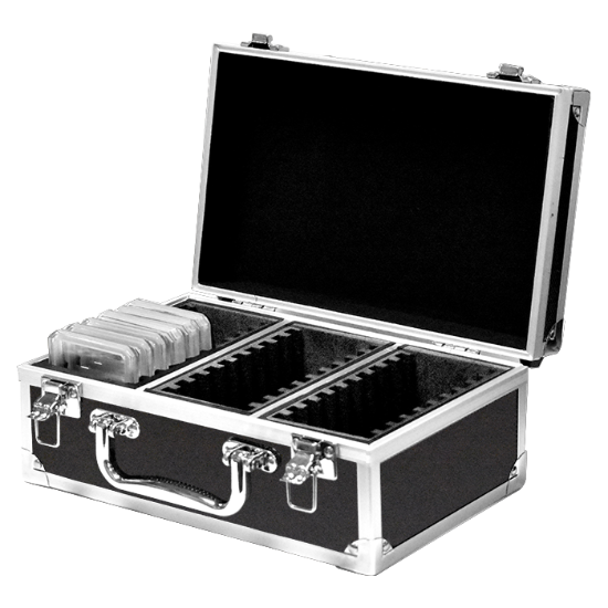 Falcon Series 30 Slab Box - Front Handle - Black Pleather