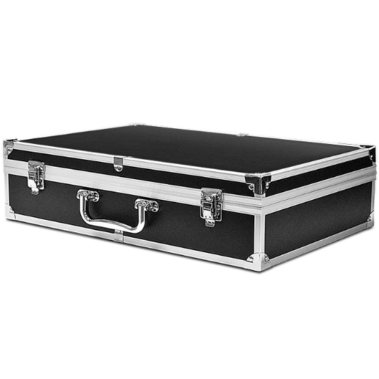 Falcon Series 100 Slab Box  - Front Handle  - Black Pleather