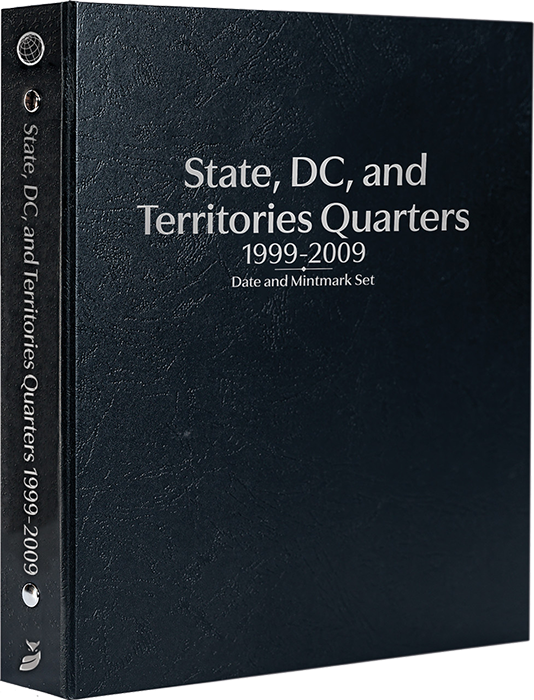 State, DC, and Territorial Quarters 1999-2009, Date & Mintmark Set P & D (Black)