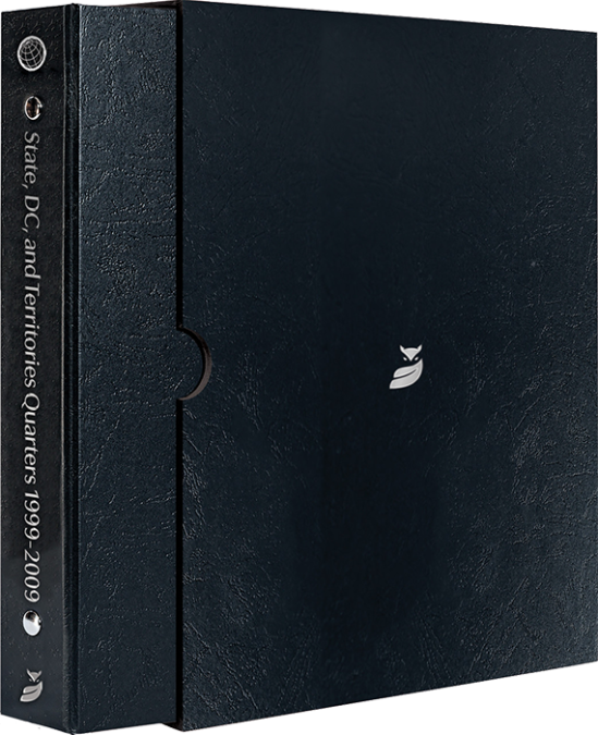 State, DC, and Territorial Quarters 1999-2009, Date & Mintmark Set P & D (7 pages)