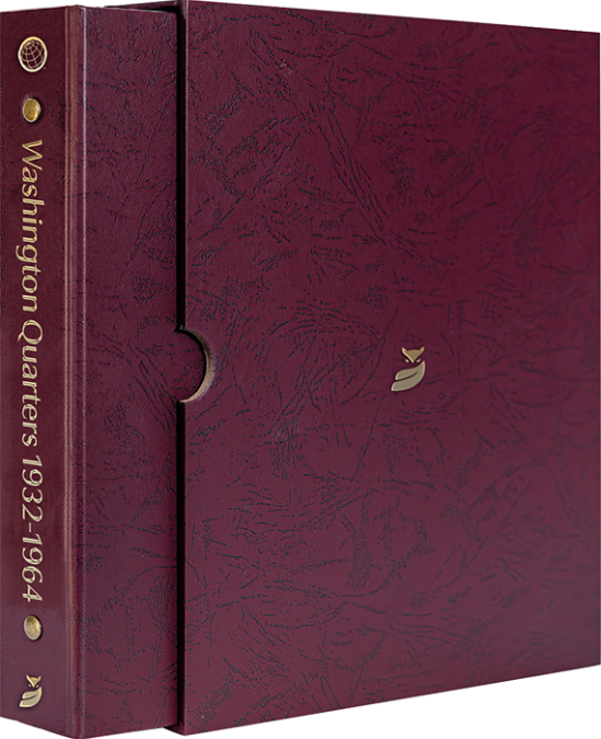 Washington Quarters 1932-1964, Date & Mintmark Set P, D & S (6 Pages)