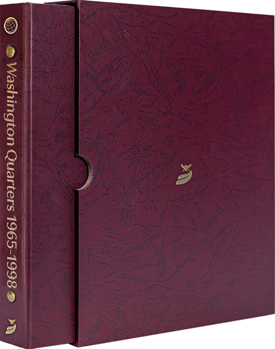 Washington Quarters 1965-1998, Date & Mintmark Set P, D & S (4 Pages)