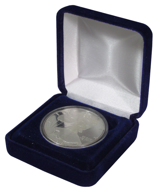 Coin Capsule Box - Holds a Large Size Size Coin Capsule