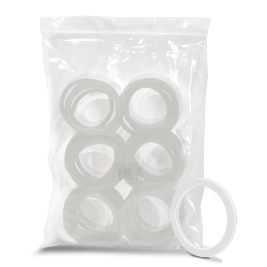 Defender Silicone Inserts U.S. $20 Gold - 34 mm Bulk 50 Pack