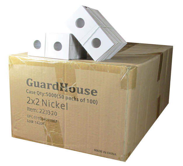 Guardhouse 2x2 Nickel - 100/Bundle