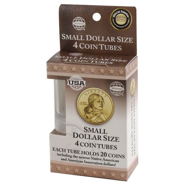 4 Round Coin Tube - Small Dollar