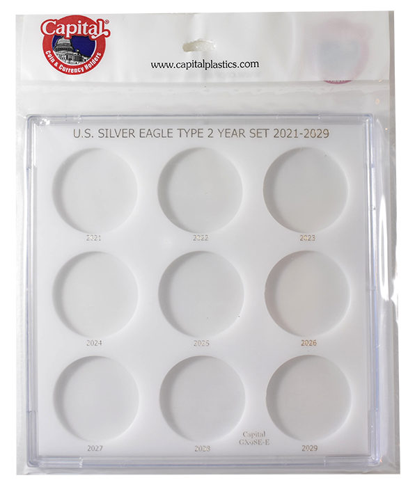 U.S. Silver Eagle Year Set 2021 Type 2 - 2029