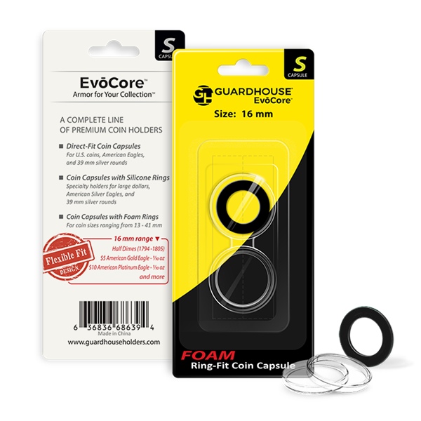 Evocore Foam Ring Retail Pack - 16mm