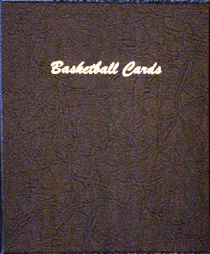 Basketball Cards 15 pages vinyl 4 pockets